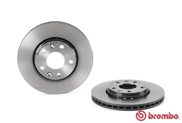 BREMBO Тормозной диск 09.A727.11