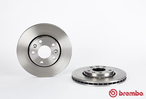 BREMBO Тормозной диск 09.A727.14