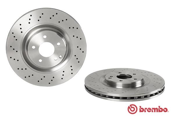 BREMBO Тормозной диск 09.A731.10