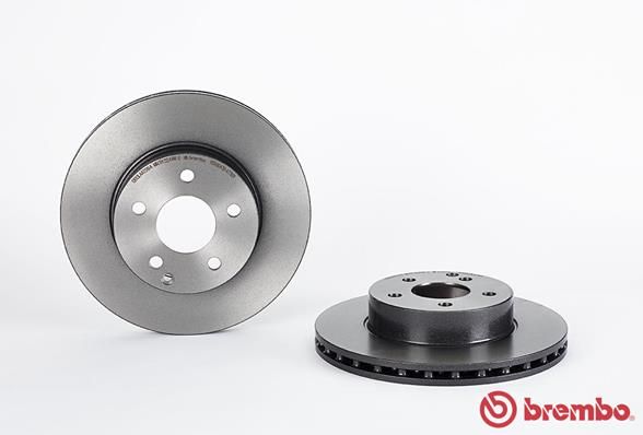 BREMBO Тормозной диск 09.A736.11