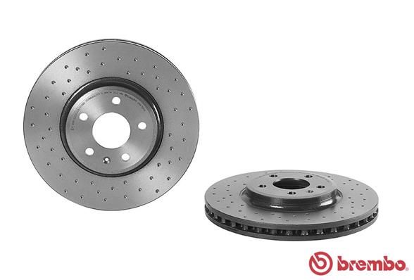 BREMBO Тормозной диск 09.A758.1X