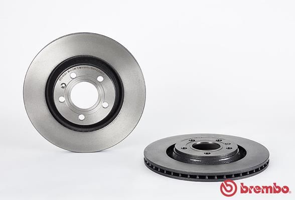 BREMBO Тормозной диск 09.A814.11