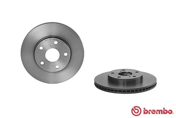BREMBO Тормозной диск 09.A864.11