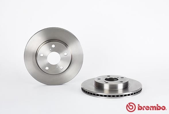 BREMBO Тормозной диск 09.A864.14