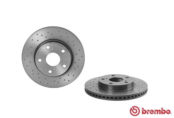 BREMBO Тормозной диск 09.A864.1X