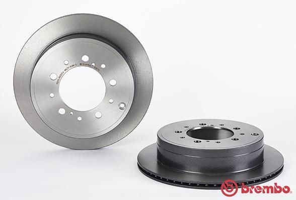 BREMBO Тормозной диск 09.A967.11