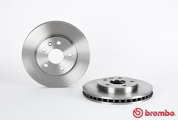 BREMBO Тормозной диск 09.A969.10