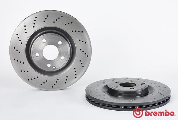 BREMBO Тормозной диск 09.B855.51