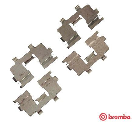 BREMBO Lisakomplekt, ketaspiduriklotsid A 02 287