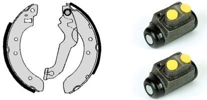 BREMBO Piduriklotside komplekt H 24 014