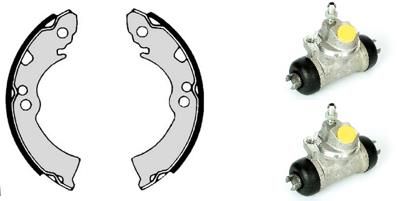 BREMBO Piduriklotside komplekt H 56 004