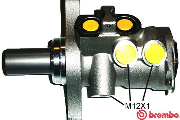 BREMBO Главный тормозной цилиндр M 24 071