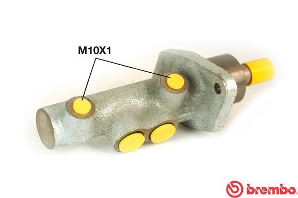 BREMBO Главный тормозной цилиндр M 28 023