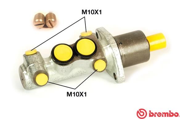 BREMBO Главный тормозной цилиндр M 61 065