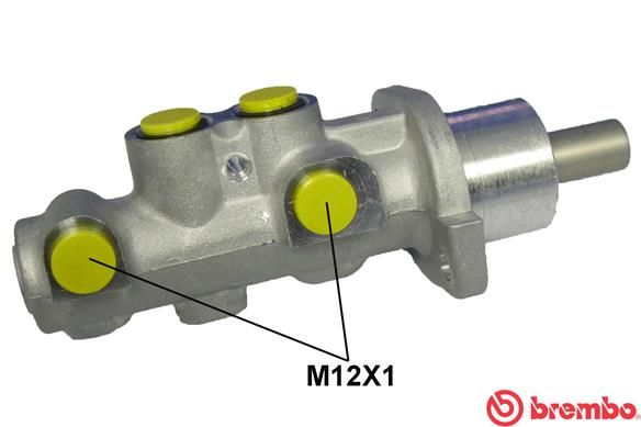 BREMBO Главный тормозной цилиндр M 61 116