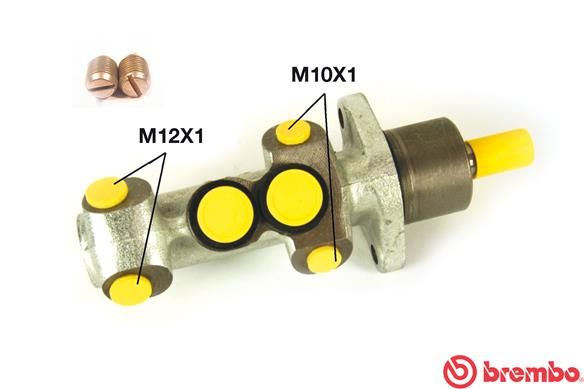 BREMBO Главный тормозной цилиндр M 68 043