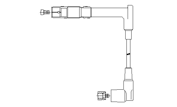 BREMI Провод зажигания 164/95