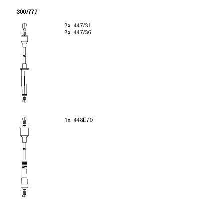 BREMI Süütesüsteemikomplekt 300/777