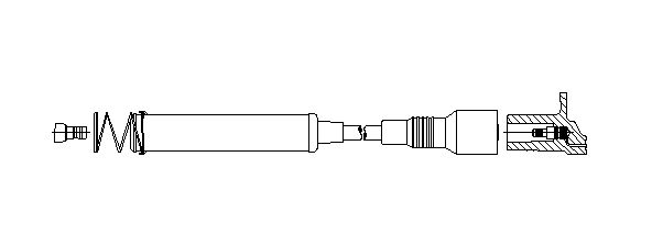 BREMI Провод зажигания 328/60