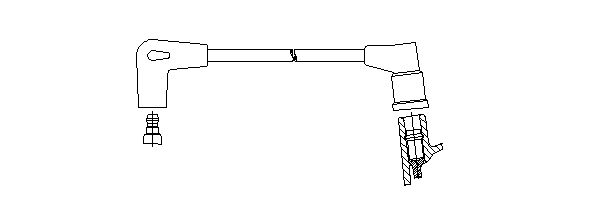 BREMI Провод зажигания 812/50