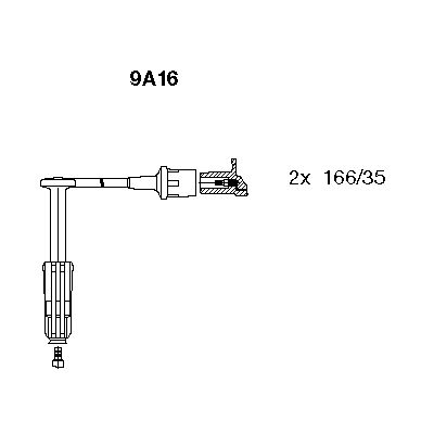 BREMI Süütesüsteemikomplekt 9A16