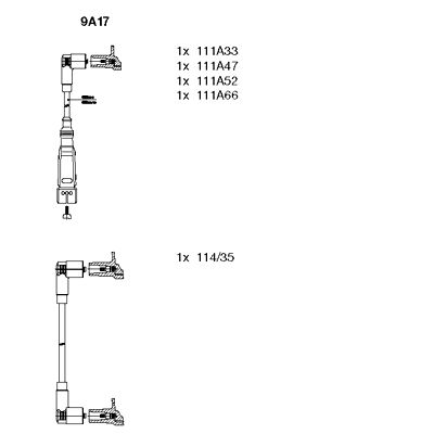 BREMI Süütesüsteemikomplekt 9A17