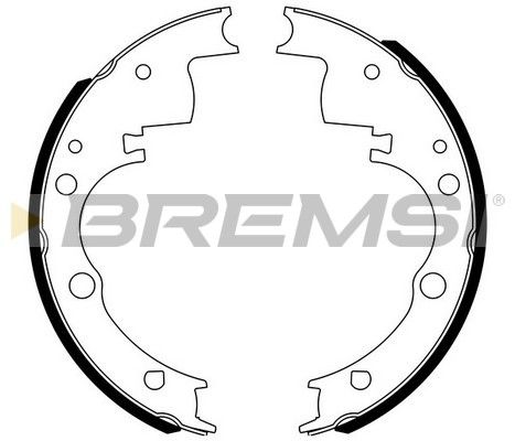 BREMSI Комплект тормозных колодок GF0165