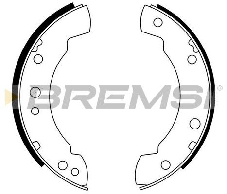BREMSI Комплект тормозных колодок GF0211