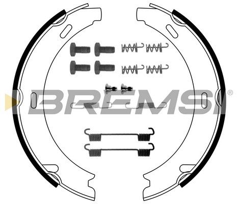 BREMSI Комплект тормозных колодок, стояночная тормозная с GF0302-1