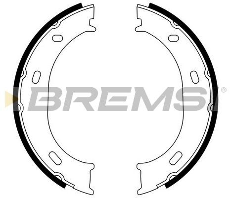 BREMSI Комплект тормозных колодок, стояночная тормозная с GF0306