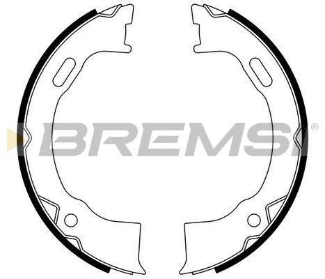 BREMSI Комплект тормозных колодок, стояночная тормозная с GF0428
