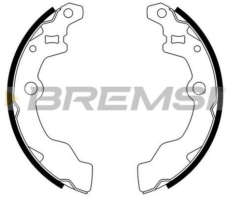 BREMSI Piduriklotside komplekt GF0882