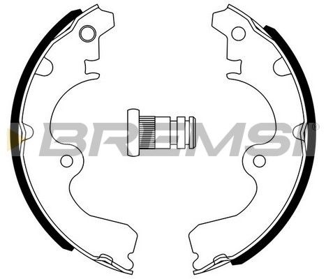 BREMSI Piduriklotside komplekt GF0947