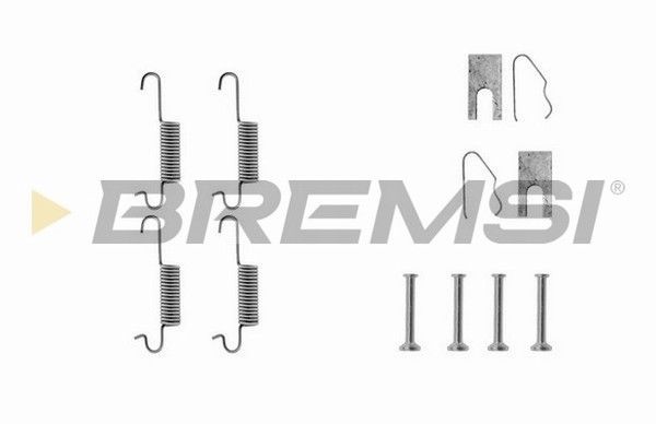 BREMSI Комплектующие, тормозная колодка SK0527