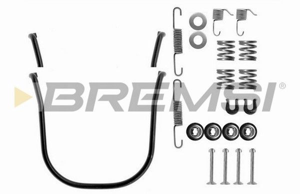 BREMSI Комплектующие, тормозная колодка SK0634