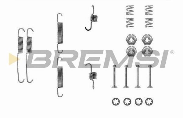 BREMSI Комплектующие, тормозная колодка SK0673