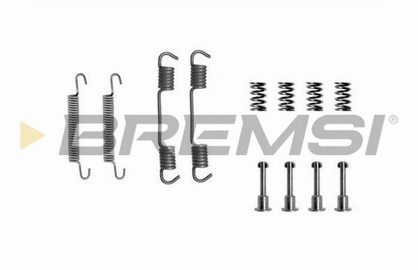 BREMSI Комплектующие, тормозная колодка SK0708