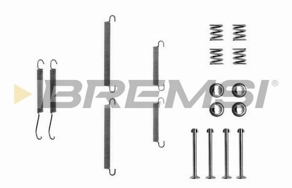 BREMSI Комплектующие, тормозная колодка SK0713