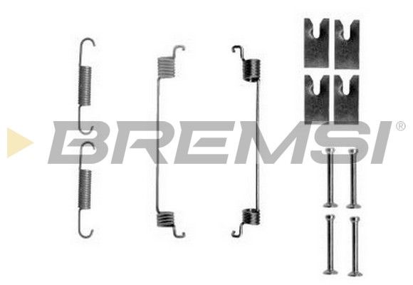BREMSI Комплектующие, тормозная колодка SK0866