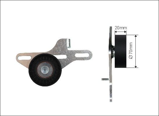 CAFFARO Натяжитель ремня, клиновой зубча 151-00