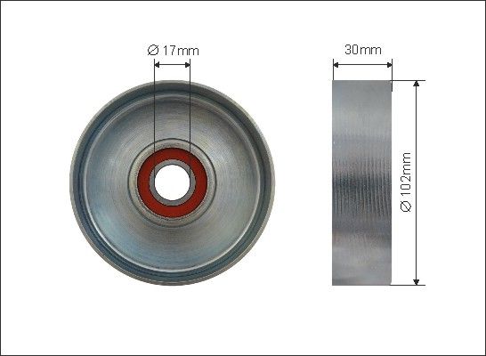 CAFFARO Seade-/juhtrull,soonrihm 500466