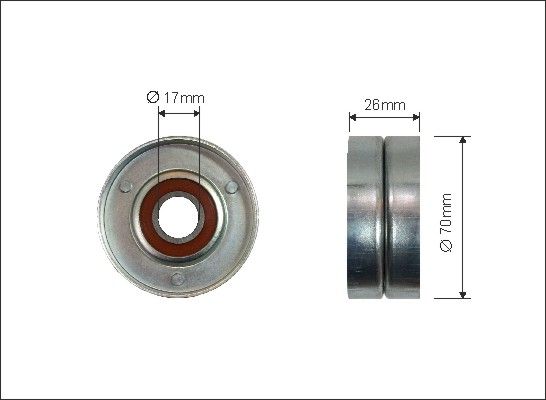 CAFFARO Pingutusrull,soonrihm 60-97