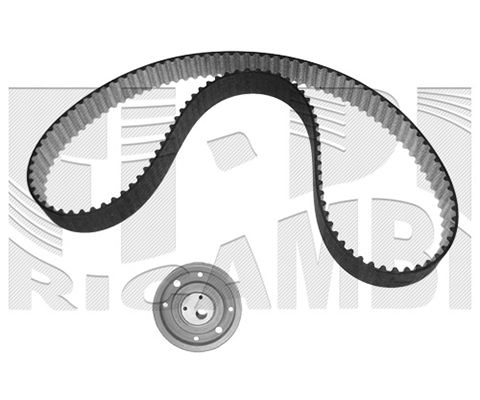 CALIBER Hammasrihma komplekt 0256KW