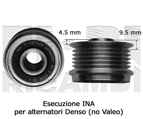 CALIBER Generaatori vabakäik 87723