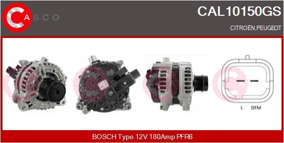 CASCO Generaator CAL10150GS