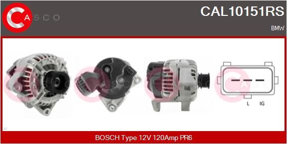 CASCO Generaator CAL10151RS