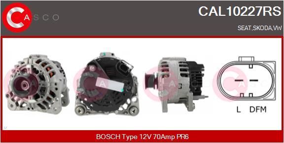 CASCO Generaator CAL10227RS