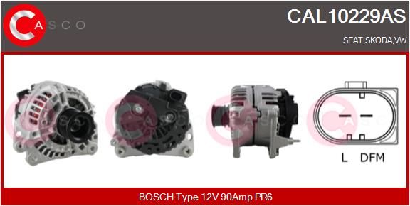 CASCO Generaator CAL10229AS