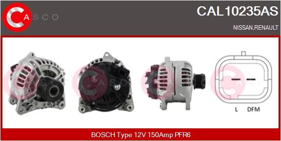 CASCO Generaator CAL10235AS