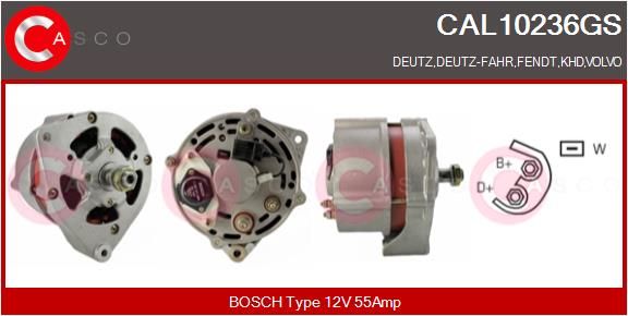 CASCO Generaator CAL10236GS